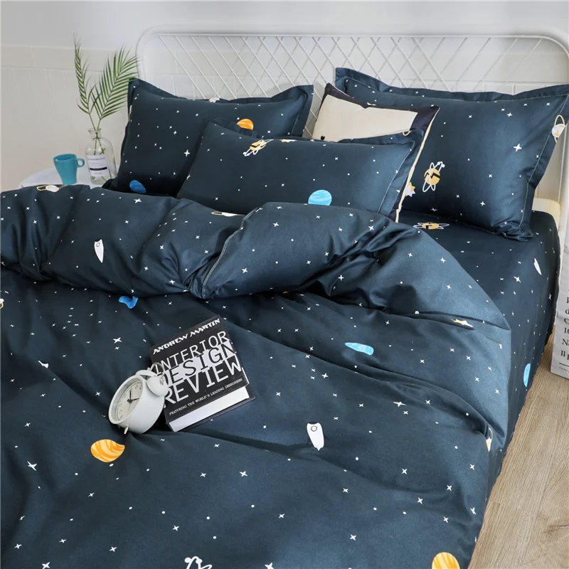 Universe Space Duvet Set with Zipper Closure - Image 5