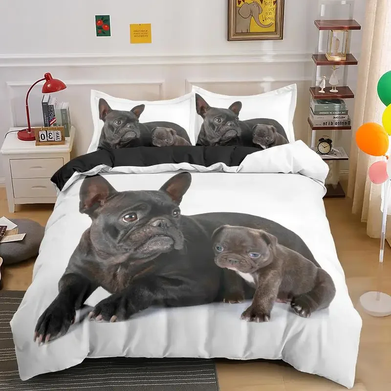 Bulldog Duvet Set Pet