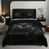 Black Cat Digital Printed Duvet Set