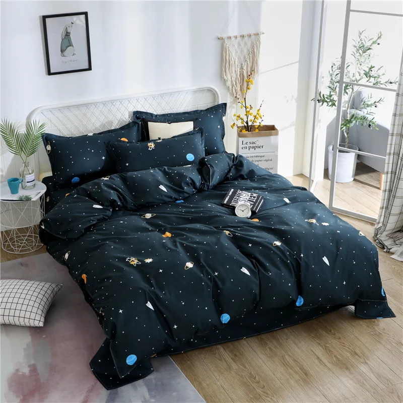 Universe Space Duvet Set with Zipper Closure - Image 2