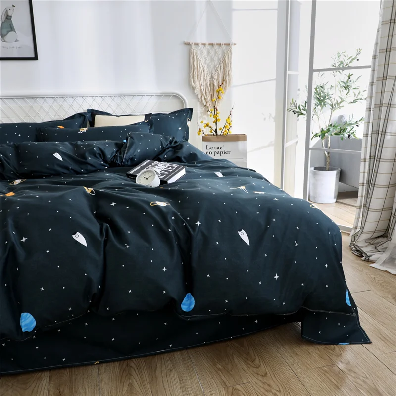 Universe Space Duvet Set with Zipper Closure - Image 3