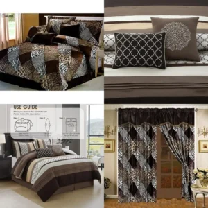 King Size Safari Themed Comforter Set