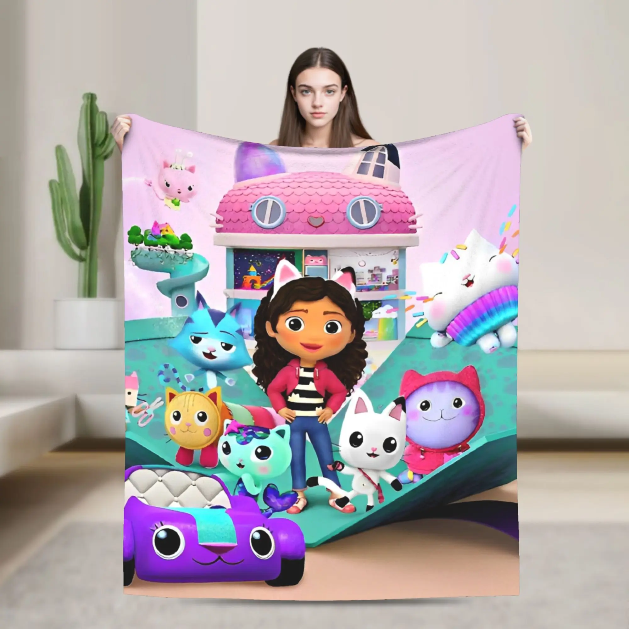 Cute Gabby Dollhouse Duvet Cover