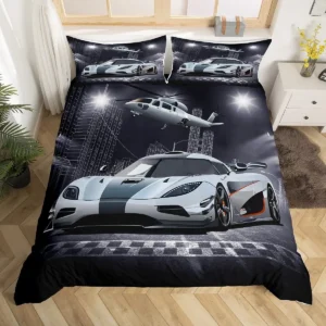 Boys Sports Car Duvet Set