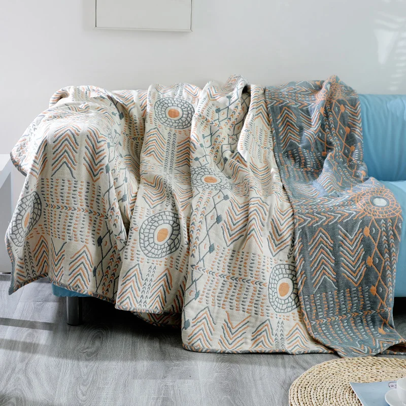 Soft Tribal Pattern Throw Blanket