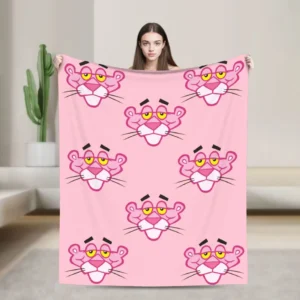 Knitted Pink Panther Duvet