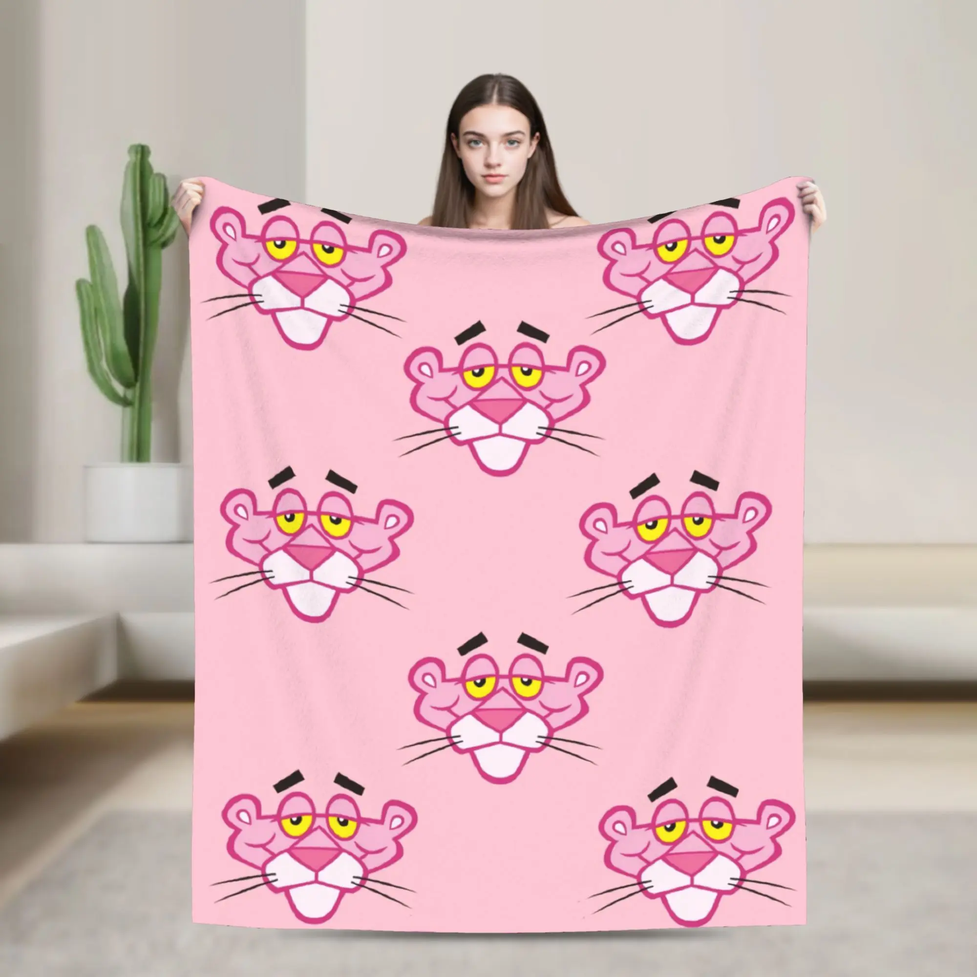 Knitted Pink Panther Duvet