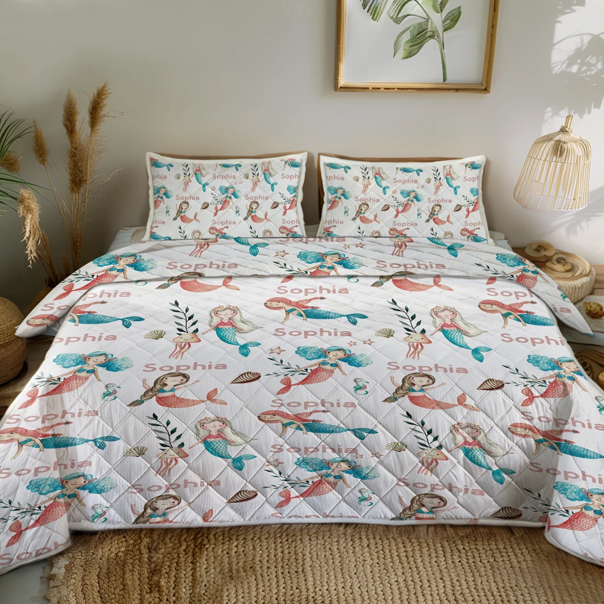 Little Mermaid Design Duvet Set