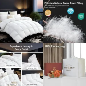 Queen Size Goose Down Comforter