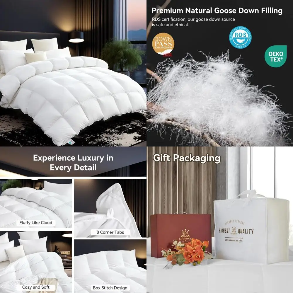 Queen Size Goose Down Comforter